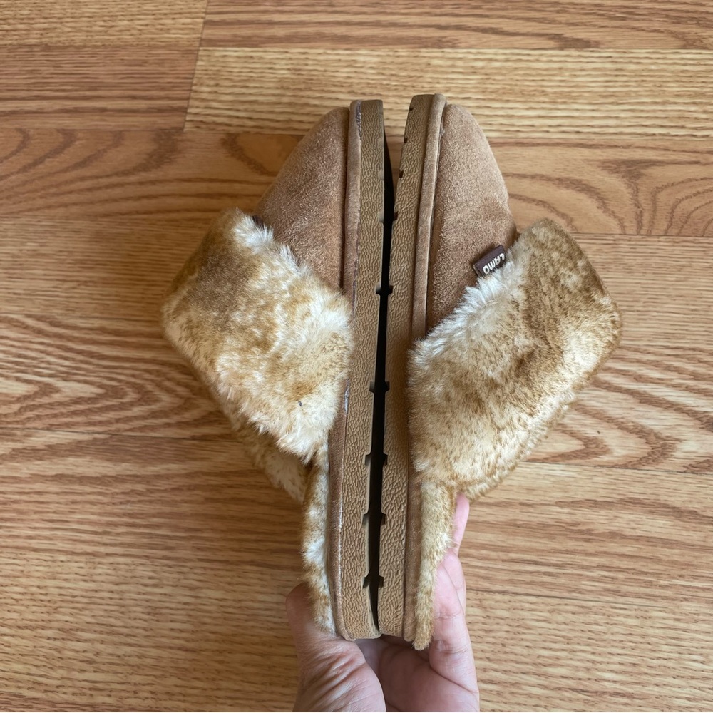 Lamo- Ladies Scuff Slipper in Chestnut Size 6.5-7 - Picture 5 of 10